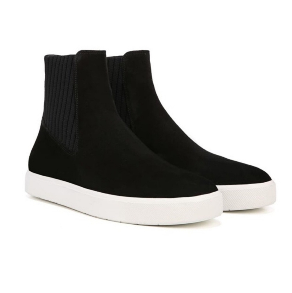 Vince Slip-on High Top Boot Sneakers